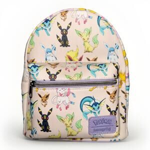 Loungefly Pokémon Eeveelutions Mini Backpack 2022 Eevee Umbreon Espeon Flareon